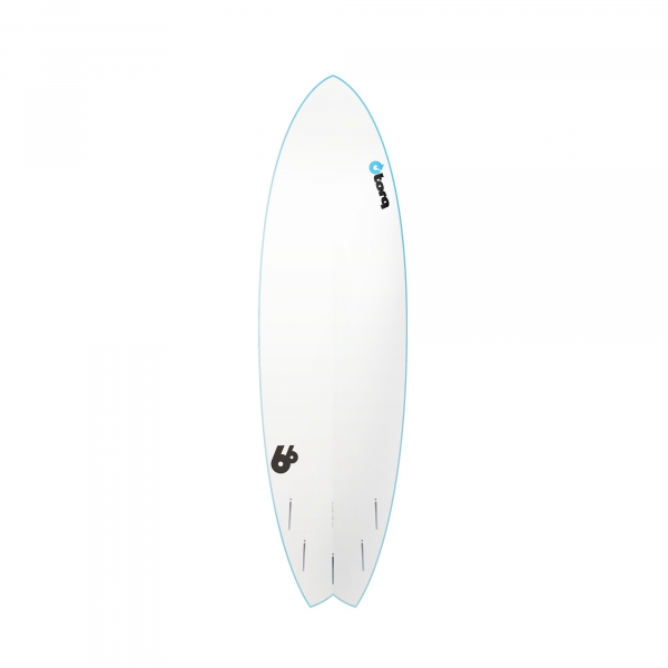 Surfboard TORQ Softboard 6.6 Fish Blue