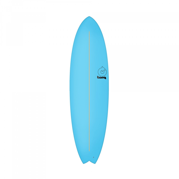 Surfboard TORQ Softboard 6.10 Fish blue