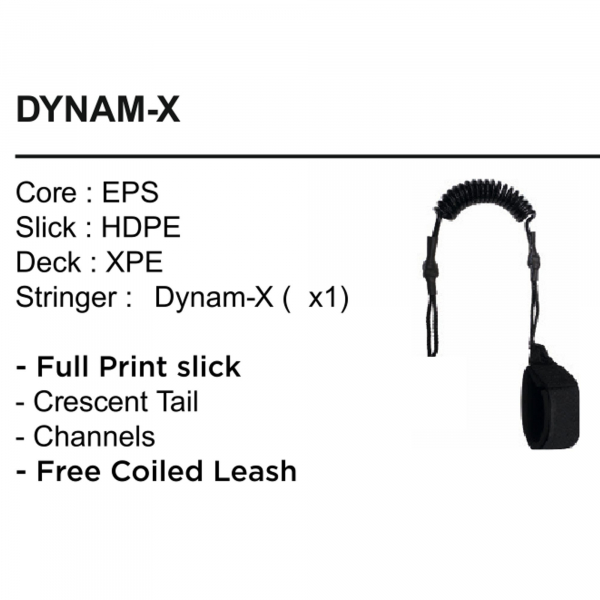 FLOOD Bodyboard Dynamx Stringer 40 Red Tribe II