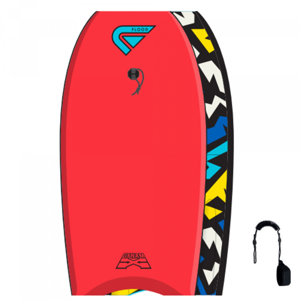 FLOOD Bodyboard Dynamx Stringer 40 Red Tribe II