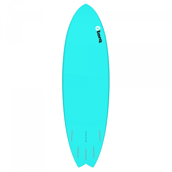 Surfboard TORQ Epoxy TET 5.11 MOD Fish Blau Pinlin