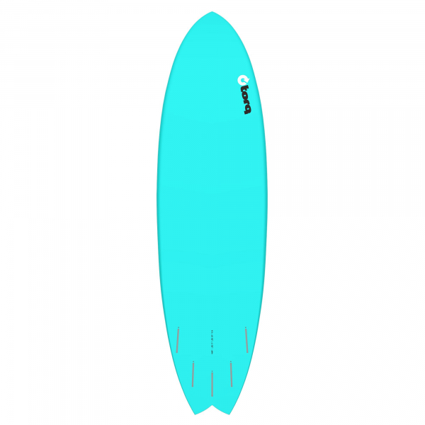 Surfboard TORQ Epoxy TET 6.3 MOD Fish Blau Pinline