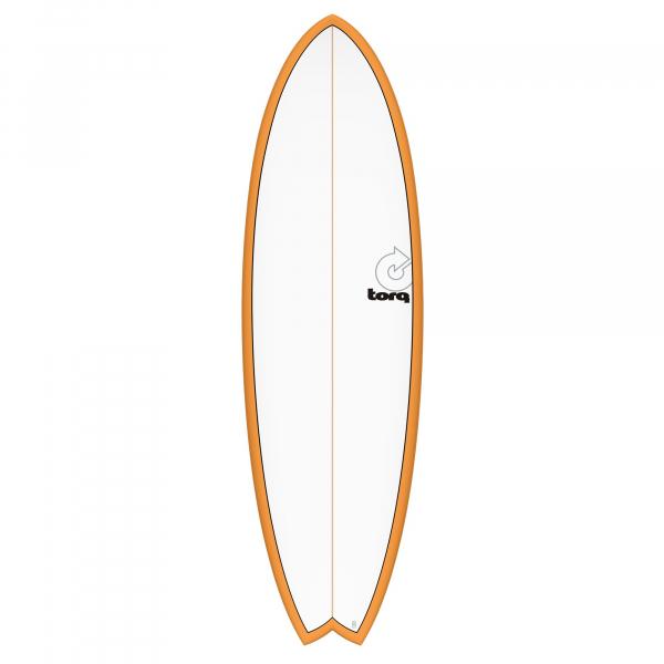 Surfboard TORQ Epoxy TET 5.11 MOD Fish OrangeRail