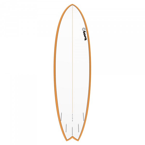 Surfboard TORQ Epoxy TET 6.6 Fish OrangeRail