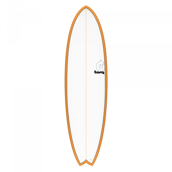 Surfboard TORQ Epoxy TET 6.10 Fish OrangeRail