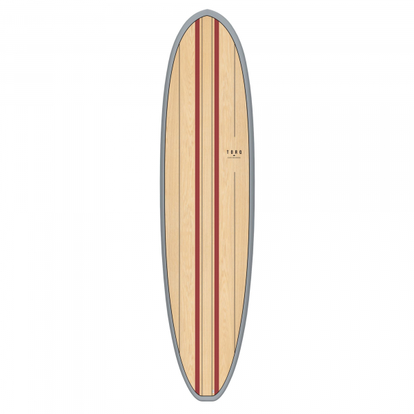 Surfboard TORQ Epoxy TET 7.8 V+ Funboard Wood