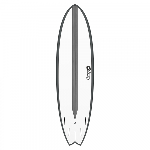 Surfboard TORQ Epoxy TET CS 6.10 Fish Carbon Gray