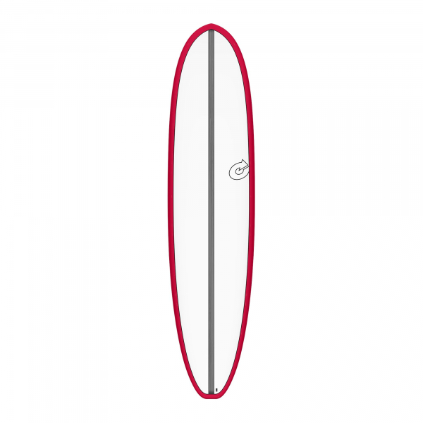 Surfboard TORQ Epoxy TET CS 8.2 V+ Fun Carbon Rot