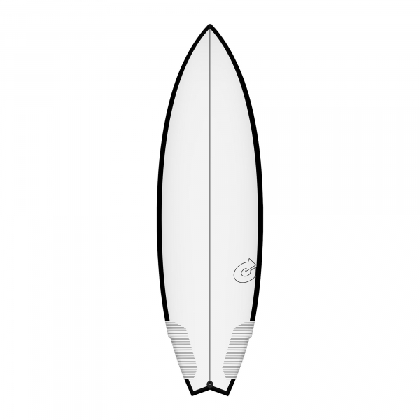 Surfboard TORQ TEC Go-Kart 5.10 Rail Black