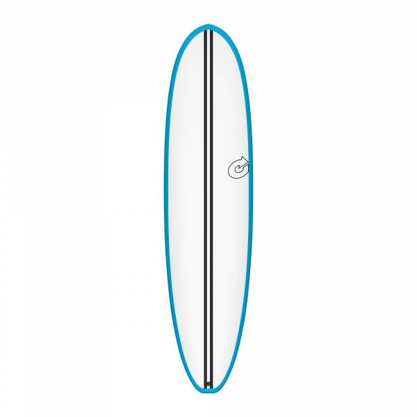 Surfboard TORQ TEC V+ 7.0 Rail Blau