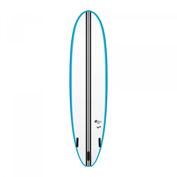 Surfboard TORQ TEC V+ 7.0 Rail Blau