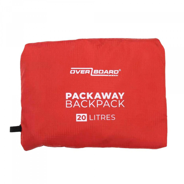 OverBoard zaino impermeabile salvaspazio 20 L rosso