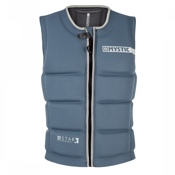 Mystic Star Wake Impact Vest Frontzip Men Navy 2019 Front