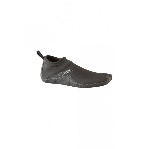 Xcel Reef Boot Neoprenschuh Round Toe 1mm Schwarz Seitenansicht