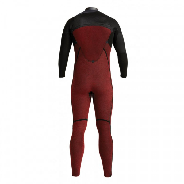 Xcel Axis X X2 Neoprenanzug 4/3mm Frontzip Männer Schwarz Rückenansicht innen
