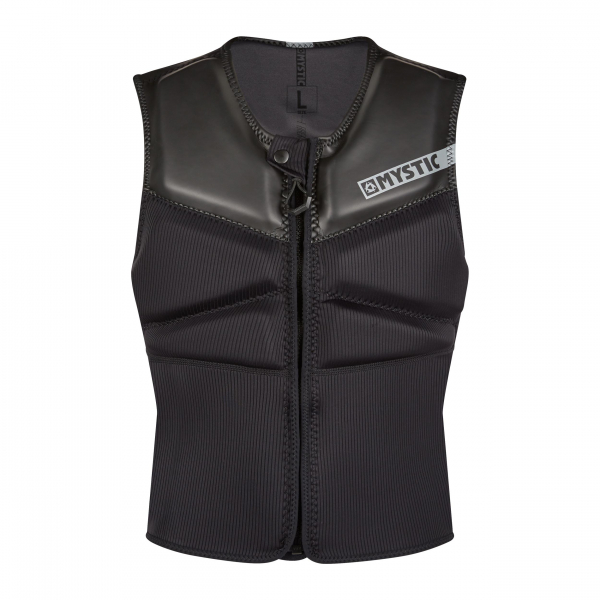 Mystic Block Prallschutzweste Frontzip Kite Männer Schwarz