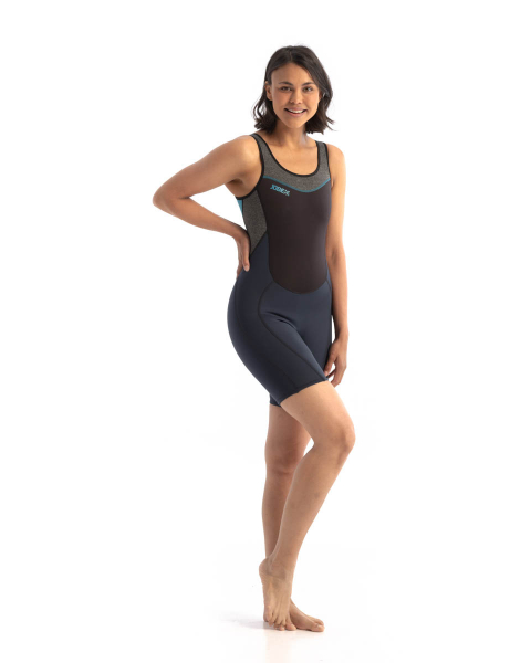 Jobe Sofia Shorty 1,5mm Back-Zip Frauen Navy