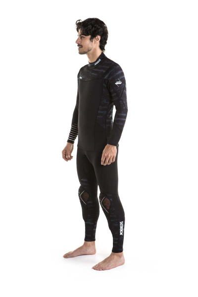 Jobe Toronto Jetski Chaqueta de neopreno de 2 mm con cremallera lateral para hombres Negro