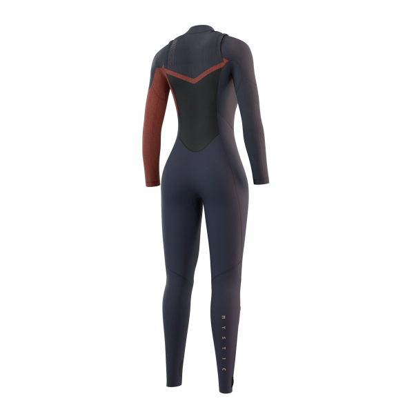 Mystic Diva Double Wetsuit 4/3mm Front Zip Women Night Blue