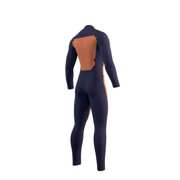 Mystic Star Double Wetsuit 5/3mm Front Zip Men Black