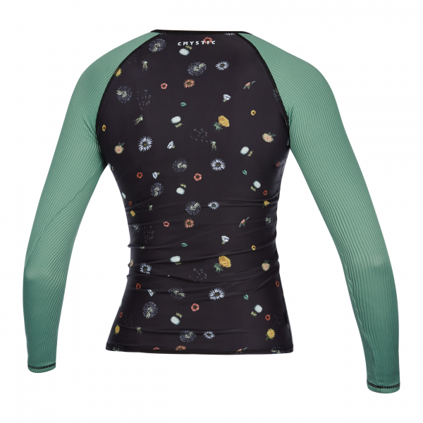 Mystic Diva Long Sleeve Rashvest Crop Tee Women Multiple Color