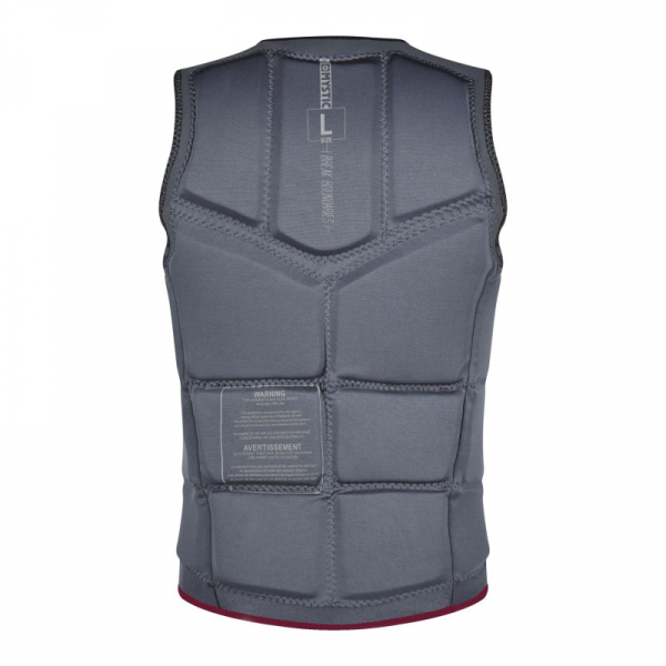 Mystic Star Impact Vest Wake CE Front Zip Men Black