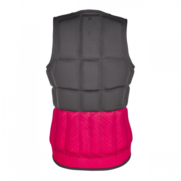 Mystic Diva Prallschutzweste Frontzip Wake  CE Winboss Frauen Phantom Grey