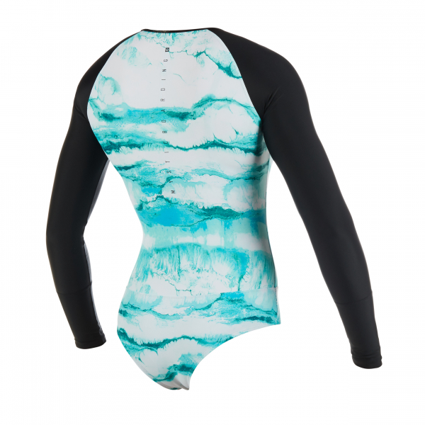 Mystic Dazzled Long Sleeve Shorty Lycra Women Mint