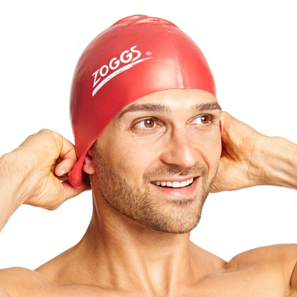 Zoggs Silicone klar Schwimmkappe