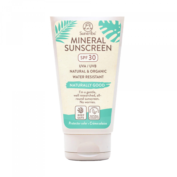 Suntribe All Natural Mineral BODY & FACE Sunscreen SPF 30 60ml