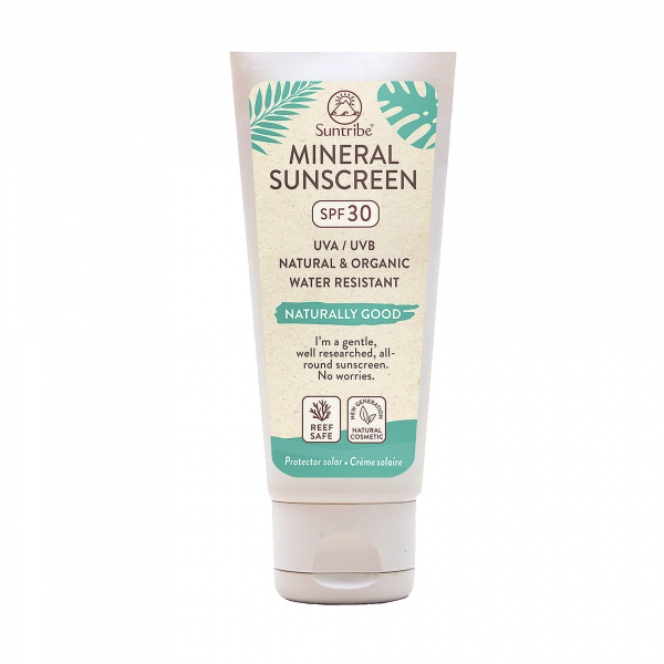Suntribe All Natural Mineral BODY & FACE Sunscreen SPF 30 100ml