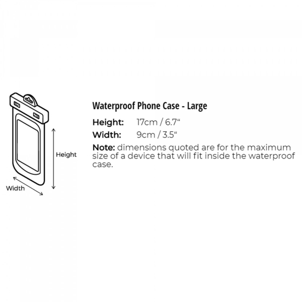 Overboard bolsa impermeable para smartphones L Aqua