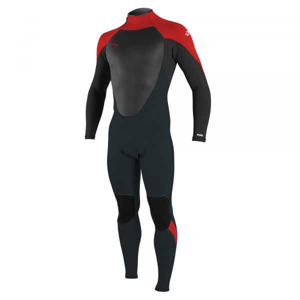 O'Neill Epic Neoprenanzug 5/4mm Back-Zip Jugendliche Gunmetal/Black/Red