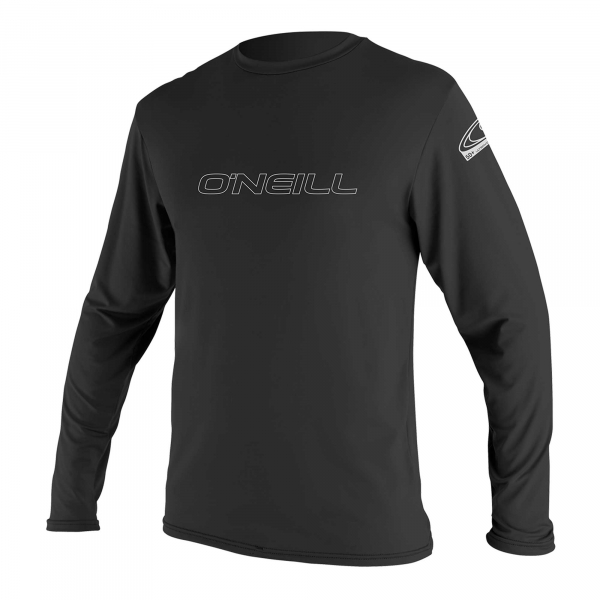 O'Neill Basic Skins Shirt Sun à manches longues Homme Noir
