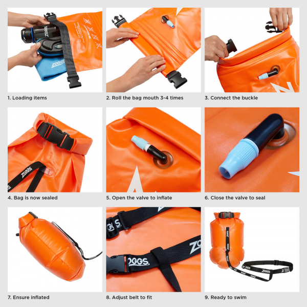 Zoggs HI VIZ Boya flotante