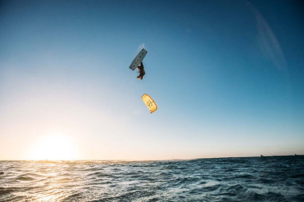 North KB Pulse Kite jaune