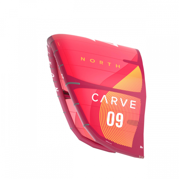 North KB Carve Kite Sunset Red