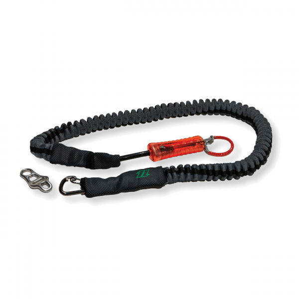 North KB Handle Pass Leash Schwarz/Rot OneSize