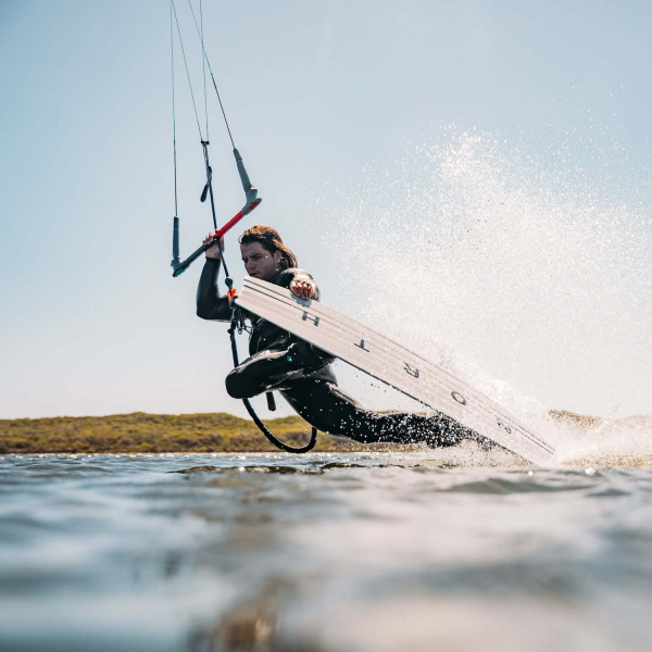 North KB Flare TT Board Blanc