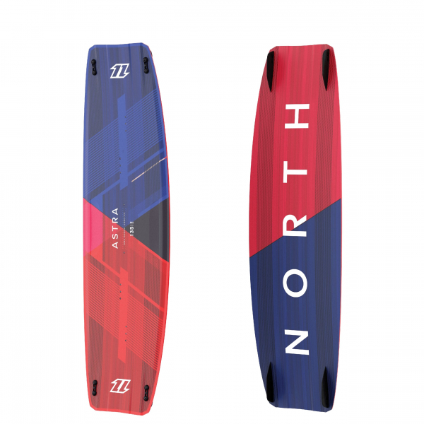 North KB Astra TT Board Ocean Blue / Vivid Coral