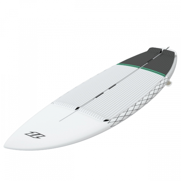 North KB Carica Surfboard Bianco