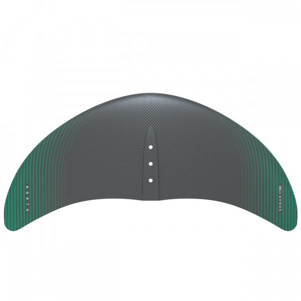 North KB Sonar 1150 Front Wing Black Sand 1150 cm²