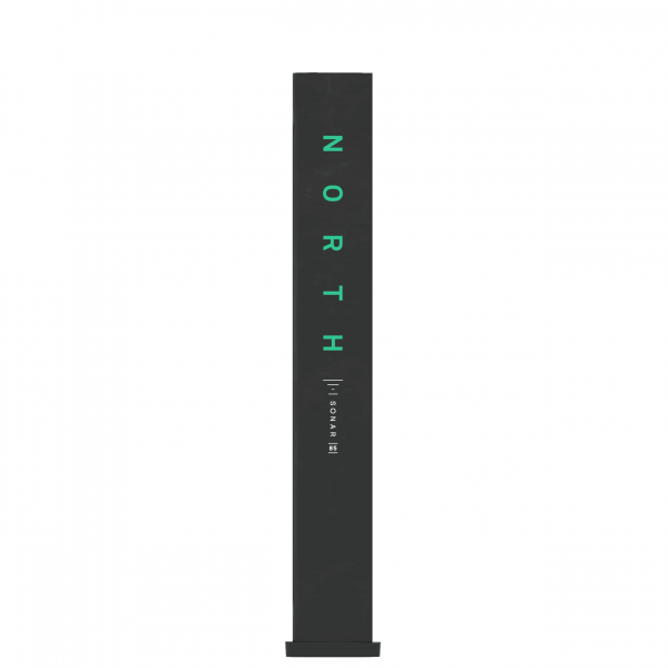 North KB Sonar Mast AM85 Black Sand 85cm