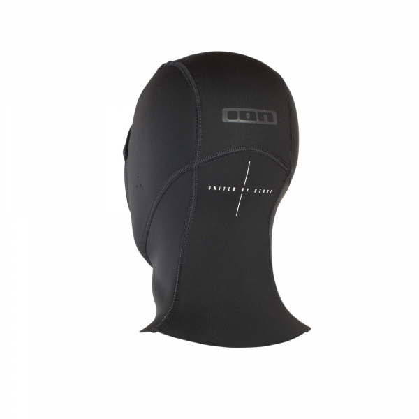 ION Cuffia in neoprene con cappuccio 2/1mm uomo nero