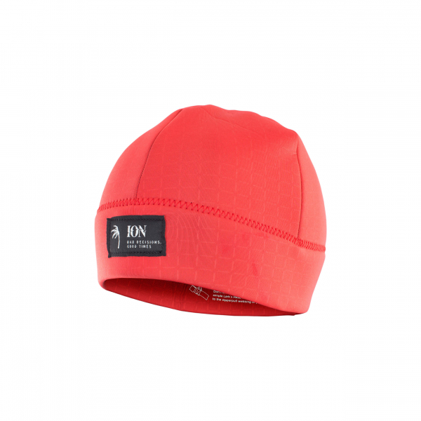 ION Neo Logo Beanie Unisex rojo