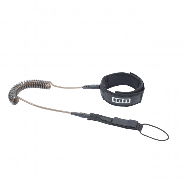 ION SUP Core Leash coiled kneestrap black