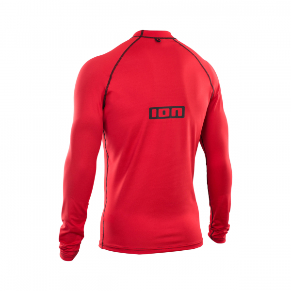 ION Promo Rashguard Manga Larga Hombre rojo