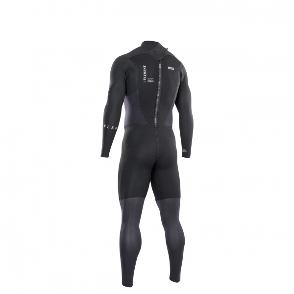 Traje de neopreno ION Element Semidry 3/2mm Back-Zip Hombre negro