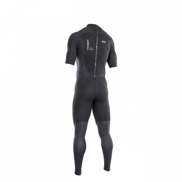 ION Element Steamer Combinaison néoprène manches courtes 2/2mm Back-Zip Hommes black
