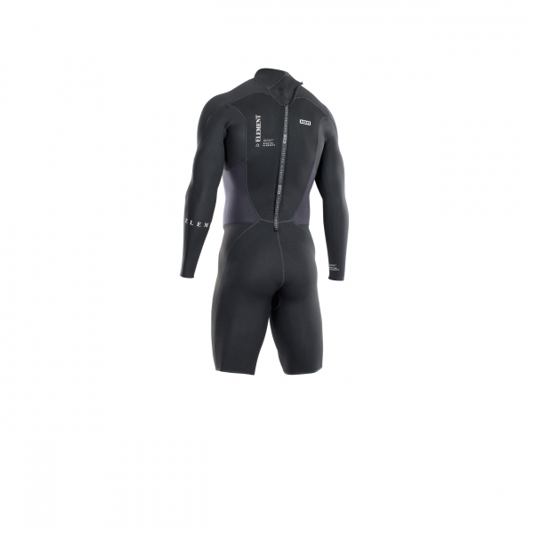 ION Element Shorty Langarm 2/2mm Back-Zip Männer black